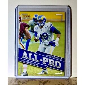 Aaron Donald 2020 Panini All-Pro NFL #14 Football Card 1/241 Los Angeles Rams